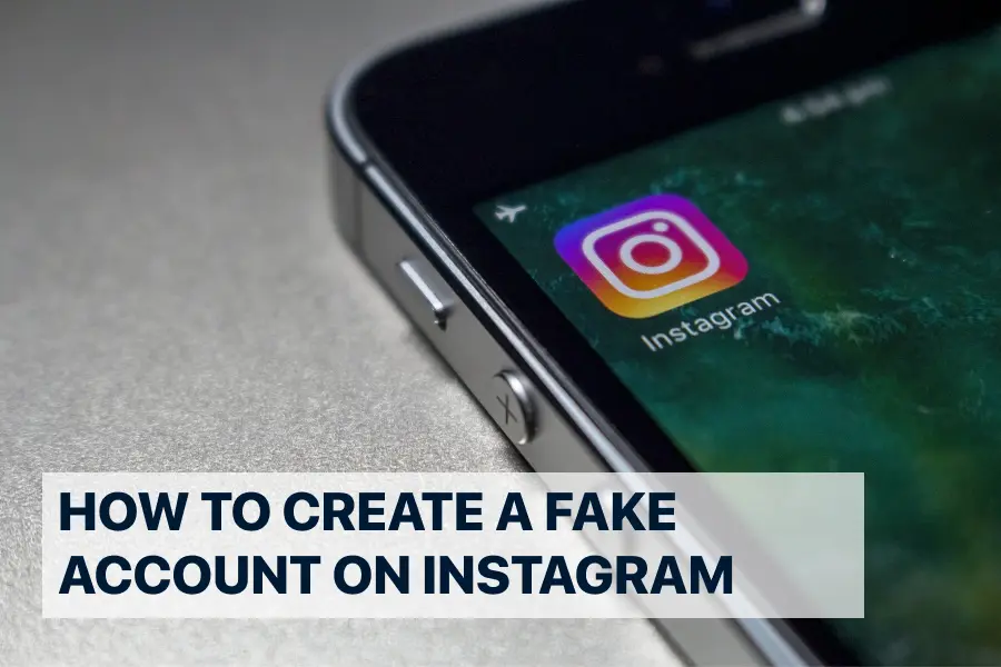 How to create a temporary account on Instagram