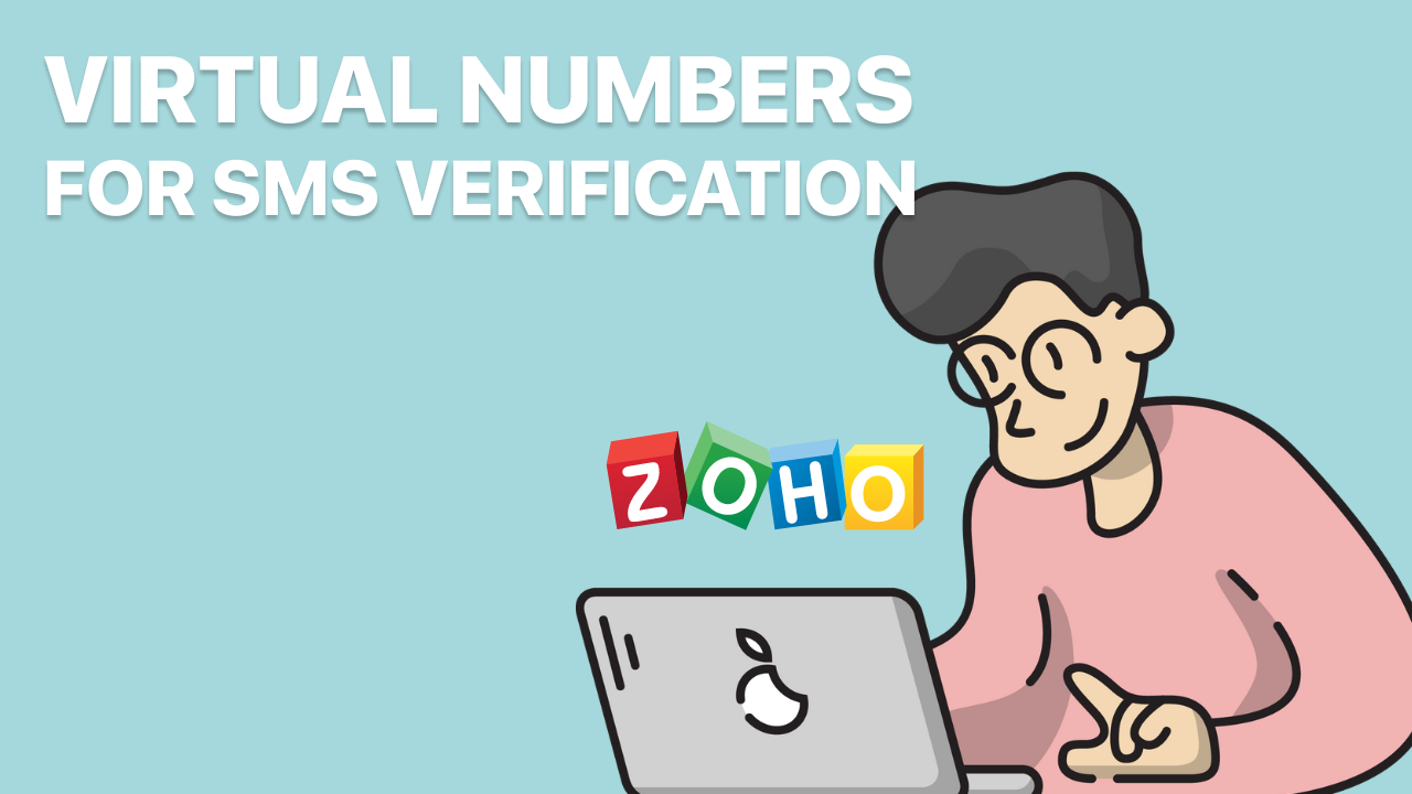 Virtual numbers to receive SMS from Zoho